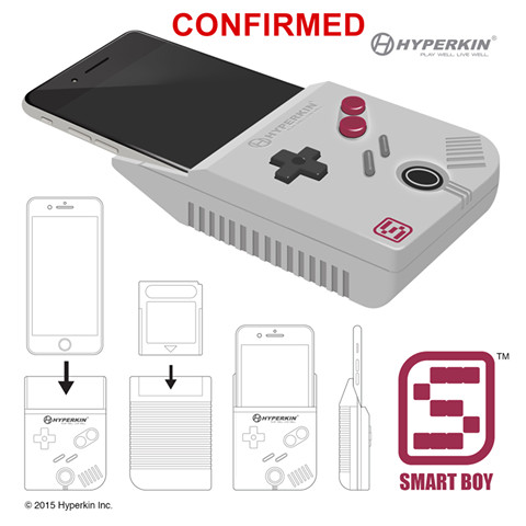SmartBoy」ゲームボーイカートリッジがスマートフォンで遊べるぞ