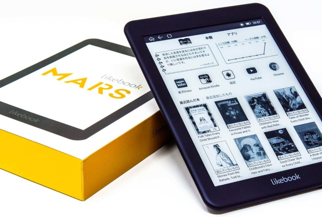 電子書籍 タブレット Android Kindle likebook-