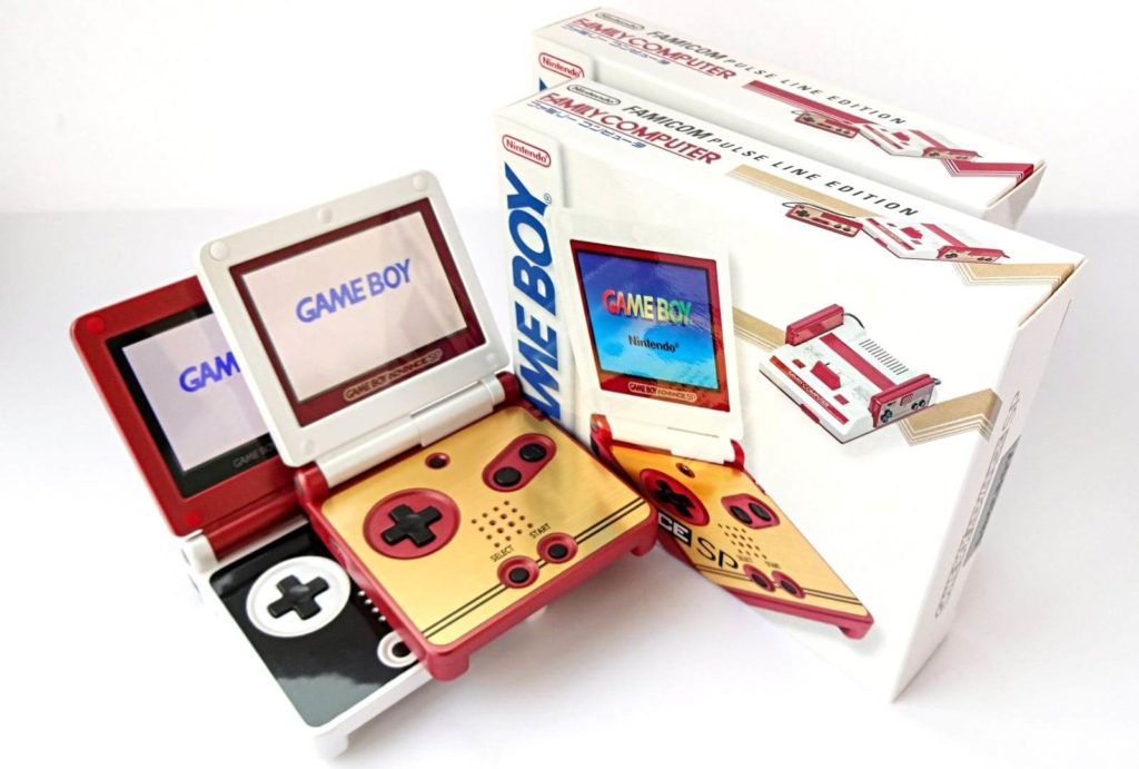 新登場 ゲームボーイアドバンスSP ファミコンカラー - linsar.com