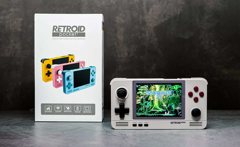 中華ゲーム機「Retroid Pocket 2」を実機レビュー。多機能でカラバリ