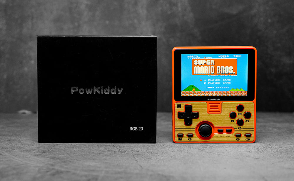 中華ゲーム機「Powkiddy RGB20」　実機レビュー　