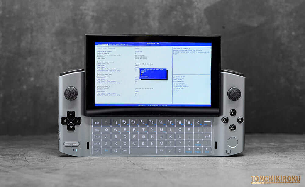 GPD WIN3　BIOS