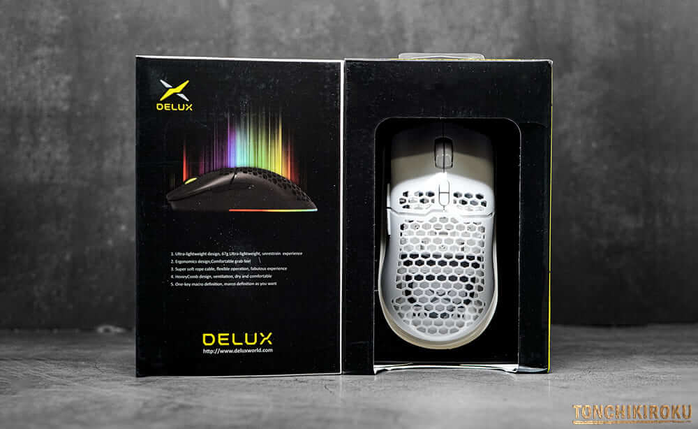 Delux M700 PMW3389　付属品