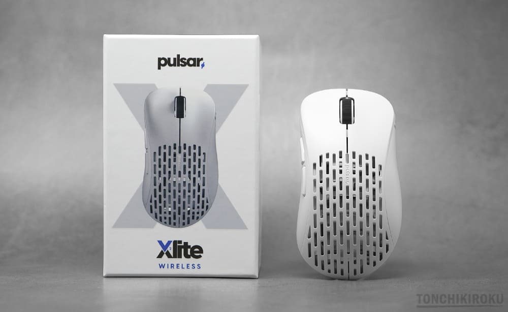 ゲーミングマウス「Pulsar Xlite V2 Wireless」レビュー｜超軽量59g 