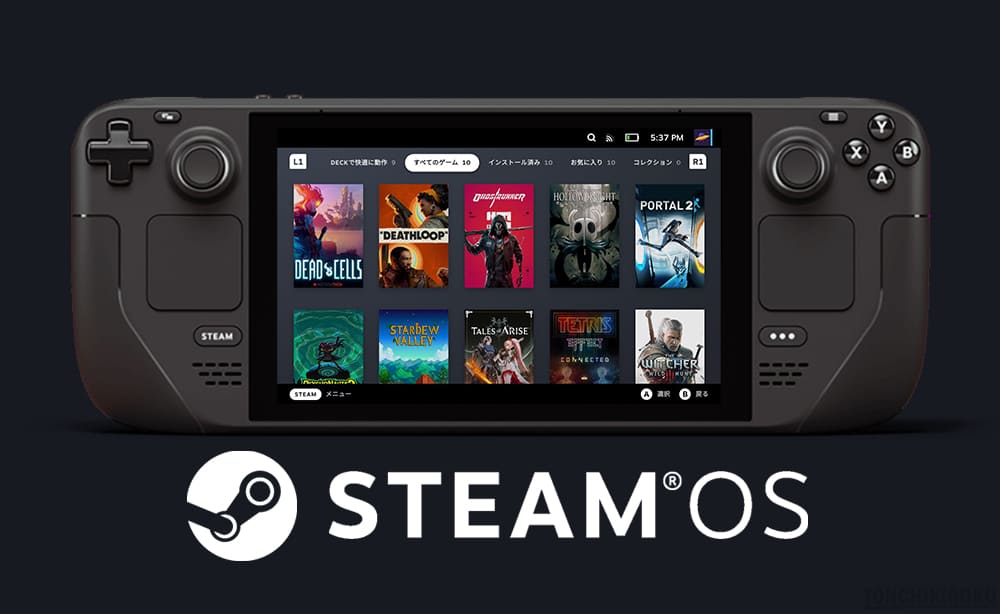 1TB増設済み Steam Deck スチームデックSteamDeck 1TB-