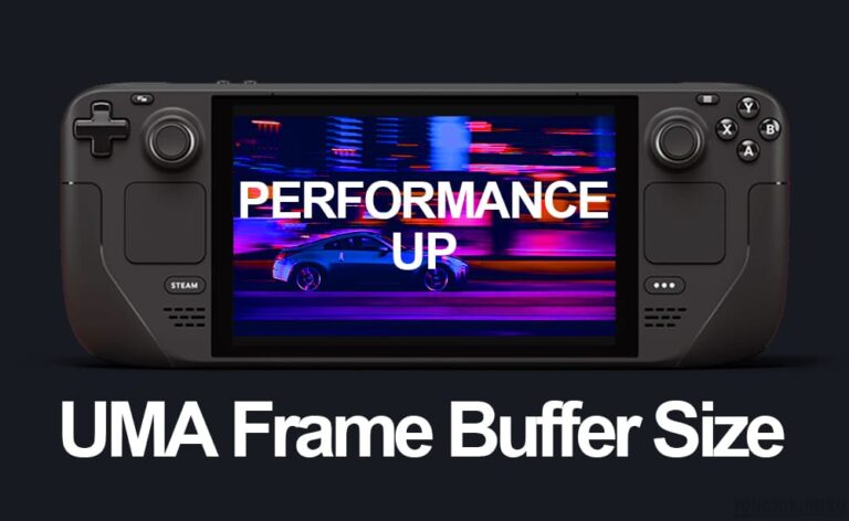 Steam Deck　UMA Frame burrer Size 変更