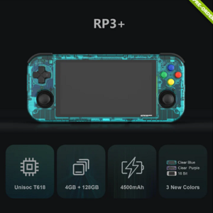 【ほぼ新品】Retroid Pocket 3+ Plus クリアブルー 7月末