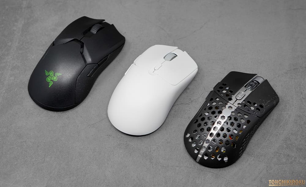 PHYLINA S450 Mouse　サイズ感