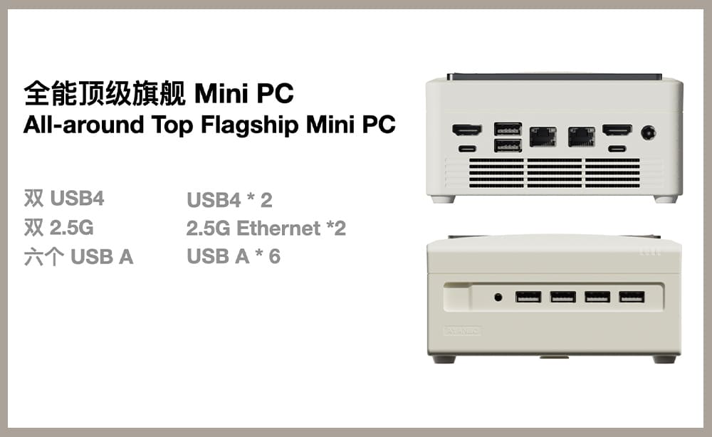 AYANEO Retro Mini PC AM01S　特徴