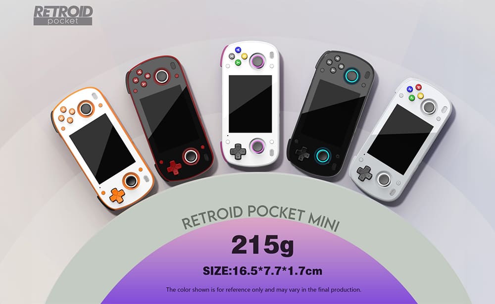 Retroid Pocket Mini　カラー