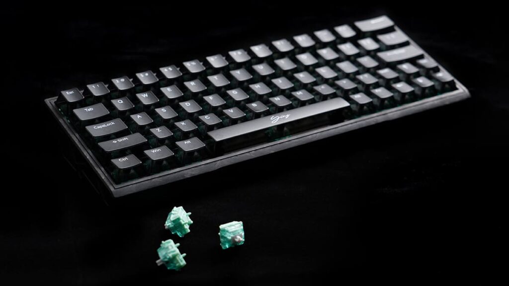 YING63 Forged Carbon Fiber Keyboard