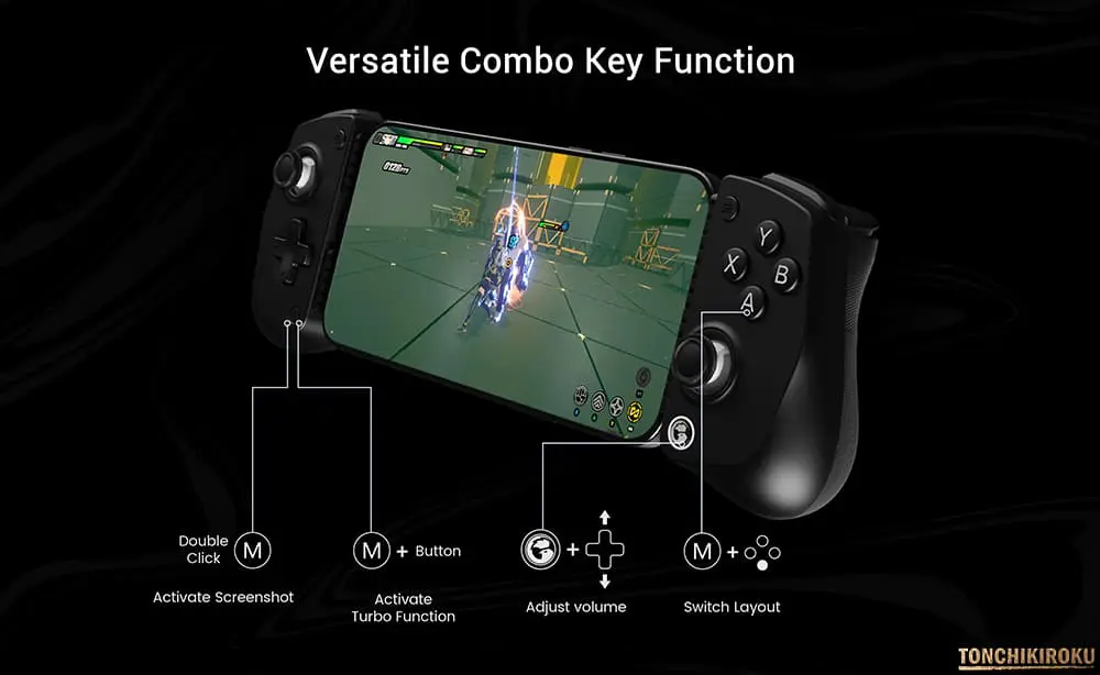 GameSir X5 Lite ファンクション