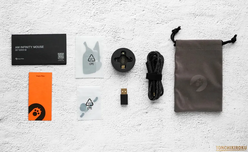 AM Infinity Mouse 付属品