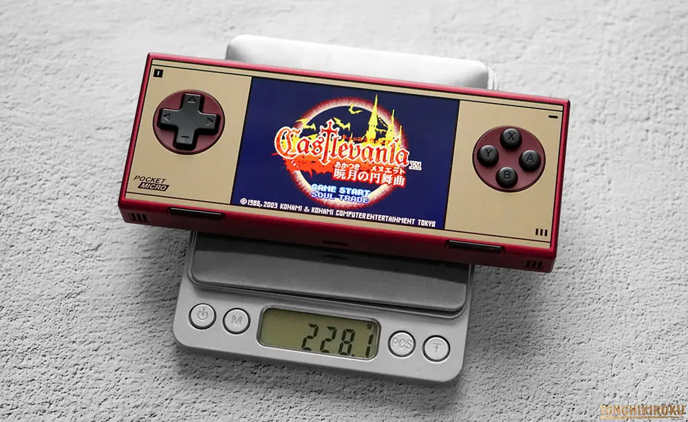 AYANEO Pocket MICRO Classic 大きさ・重さ