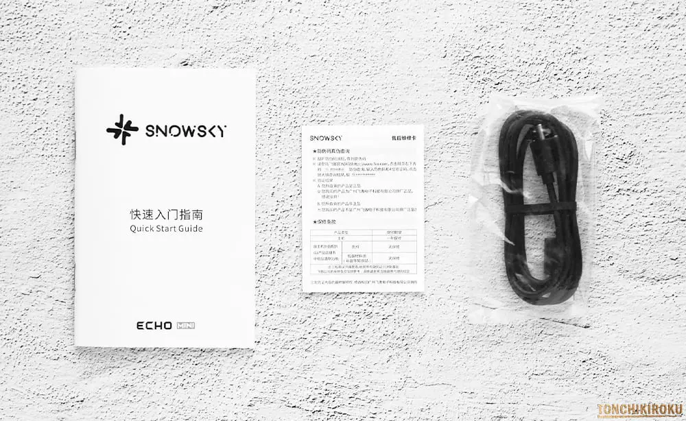 Fiio Snowsky ECHO MINI　付属品