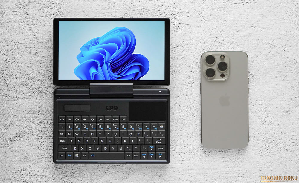 GPD MicroPC 2 サイズ感