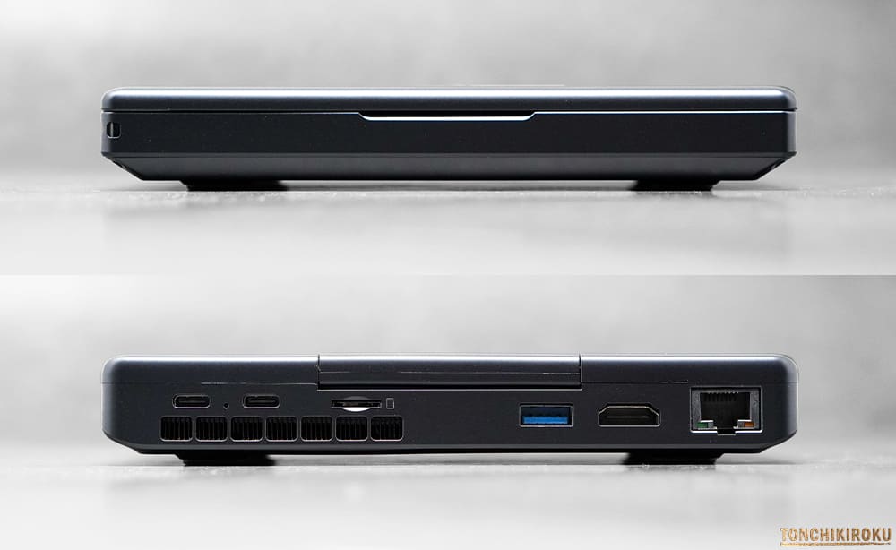 GPD MicroPC 2 インターフェース