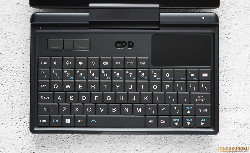 GPD MicroPC 2 キーボード