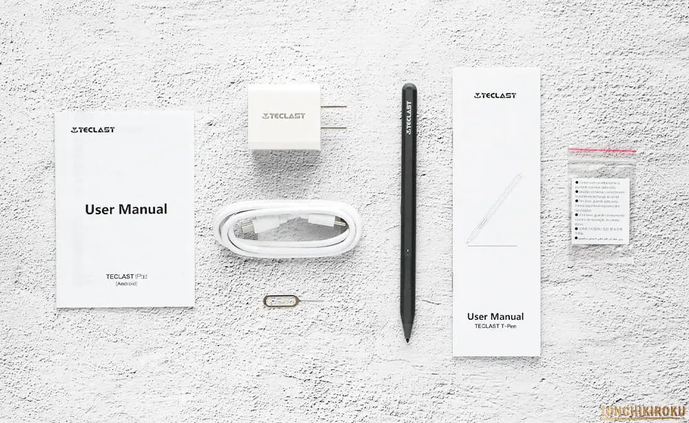 Teclast ArtPad Pro　付属品