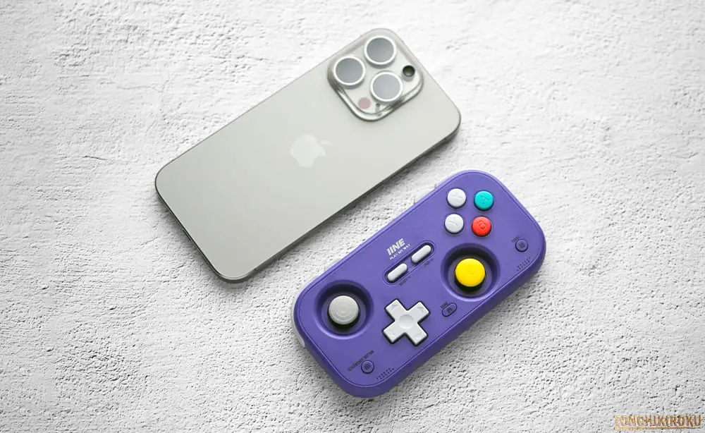 IINE Retro Pocket Game Controller　大きさ・重さ
