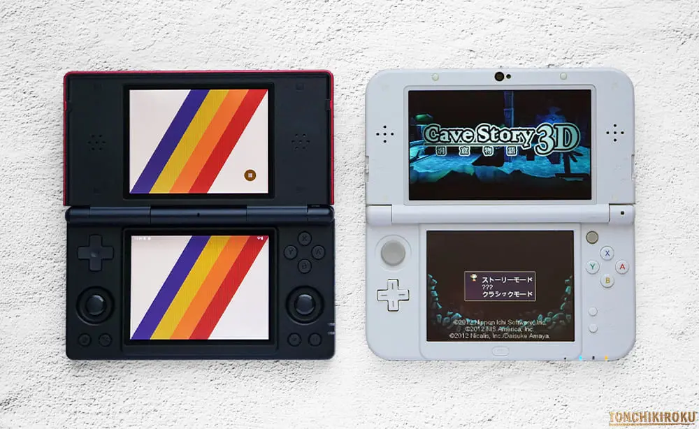 ANBERNIC RG DS サイズ感