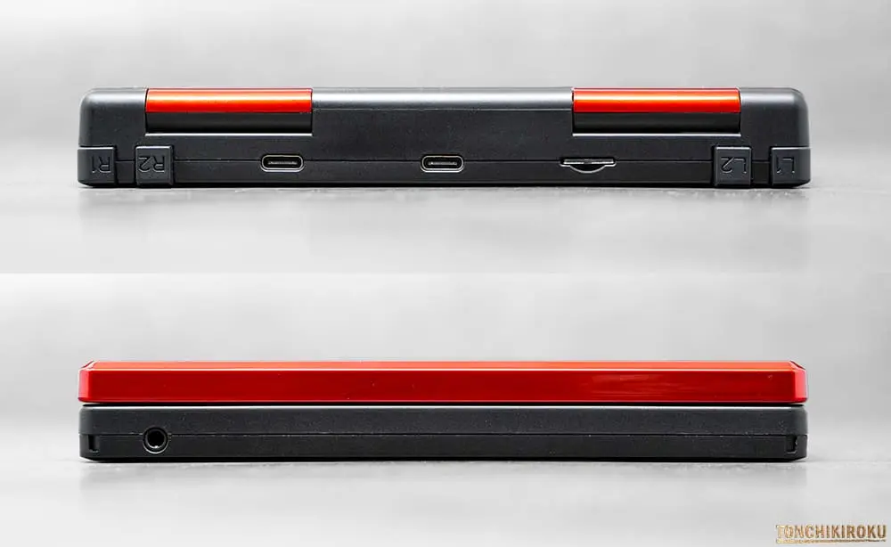 ANBERNIC RG DS インターフェース