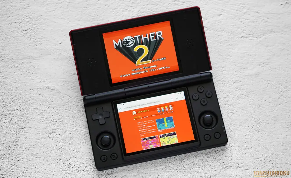 ANBERNIC RG DS 画面