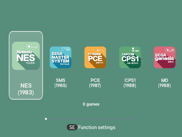 ANBERNIC RG DS ランチャー
