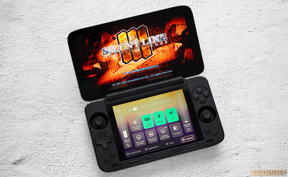 AYANEO Pocket DS　画面