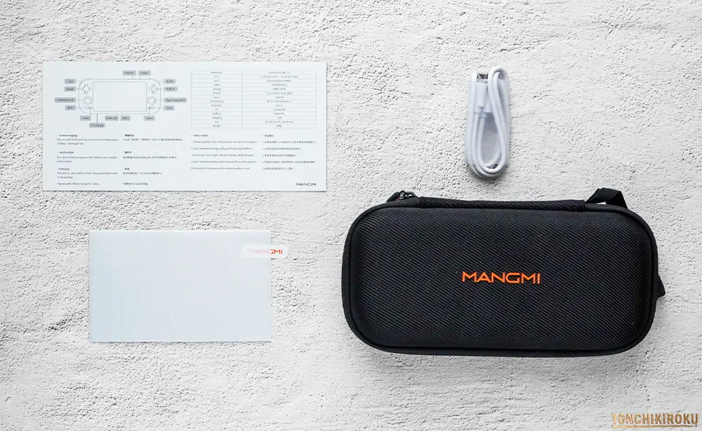 MANGMI AIR X　付属品