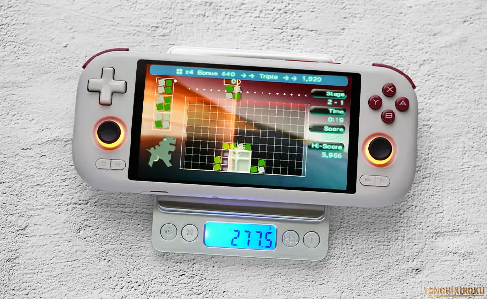 MANGMI AIR X　大きさ・重さ