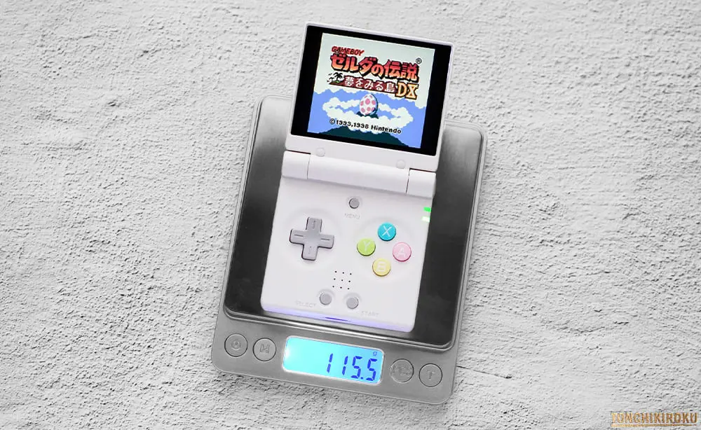 Miyoo Mini Flip　大きさ・重さ