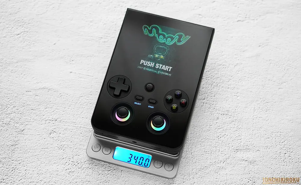 ANBERNIC RG477V 大きさ・重さ