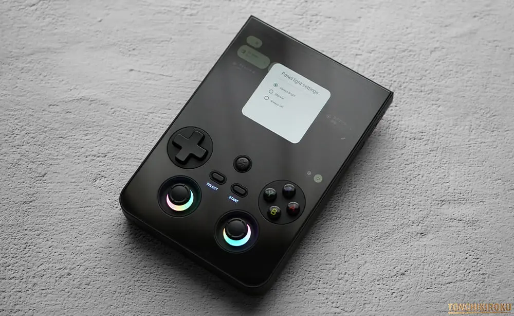 ANBERNIC RG477V RGBライト