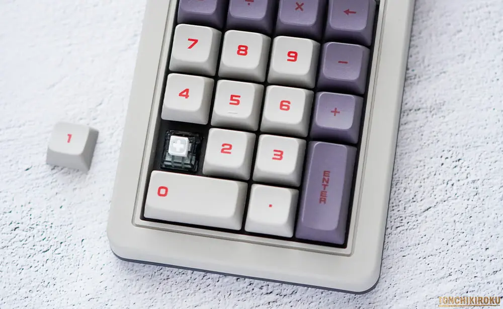 Retro 18 Mechanical Numpad　押し心地