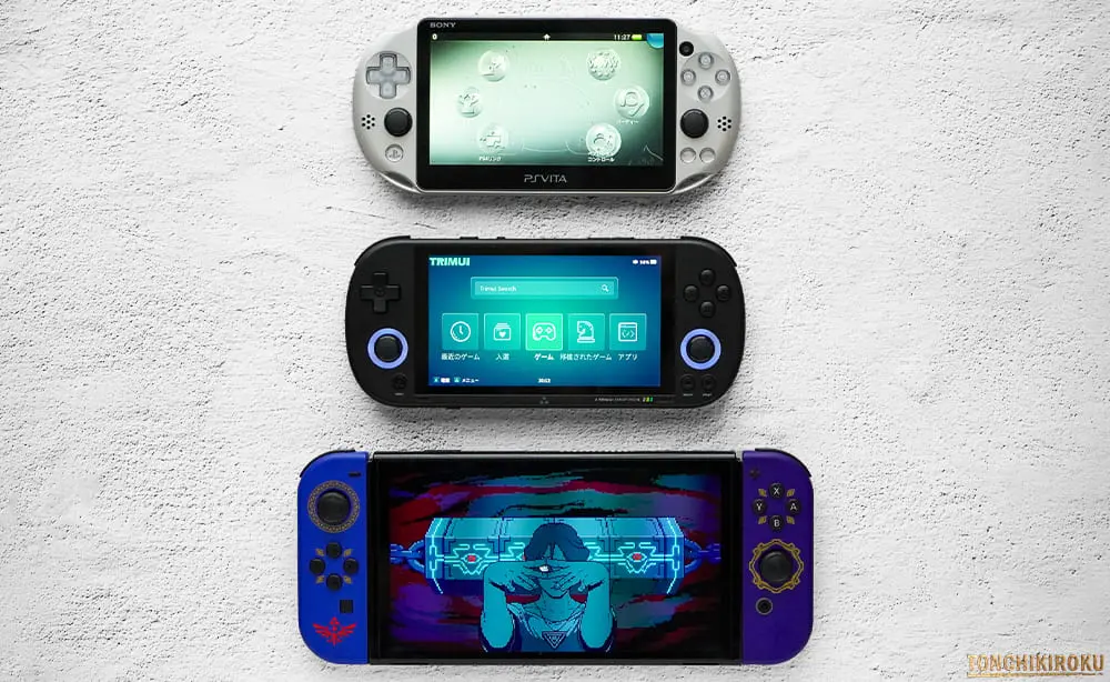 TRIMUI Smart Pro S　サイズ感