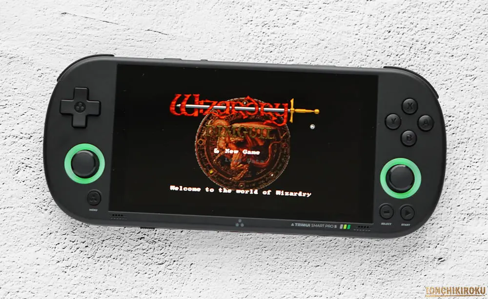 TRIMUI Smart Pro S　操作感