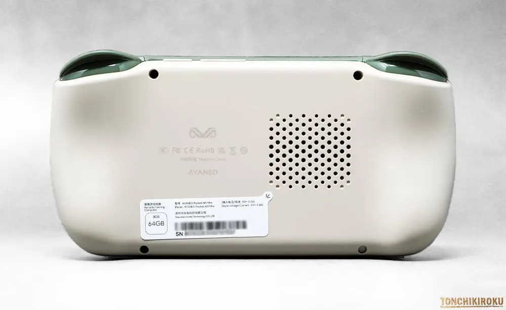 AYANEO Pocket AIR Mini　インターフェース