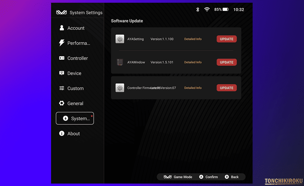 AYANEO Pocket VERT システム