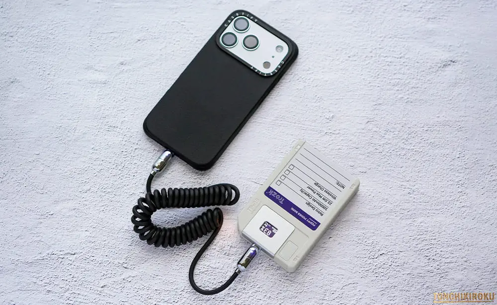 FLOPPY POWER BANK　使用感