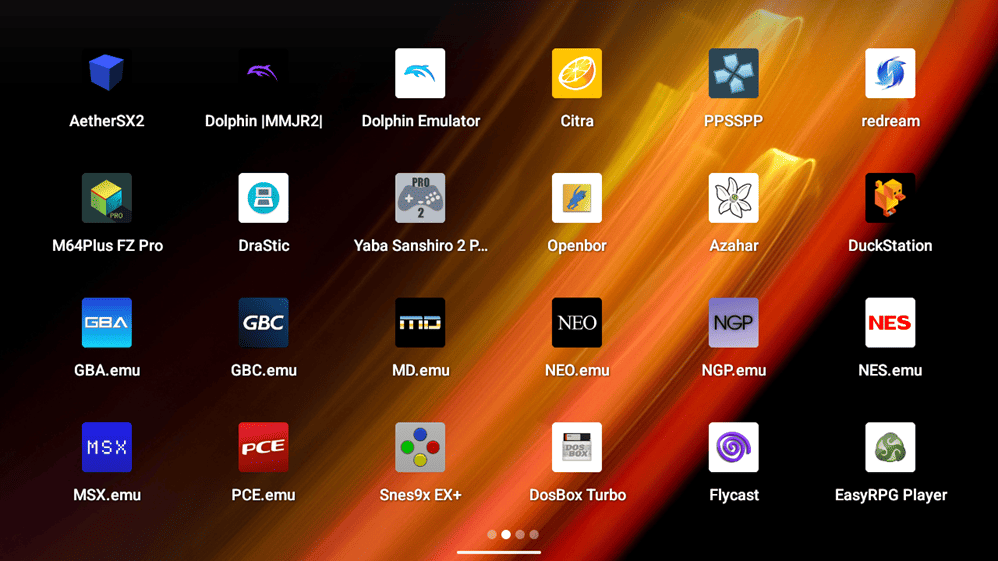 ANBERNIC RG VITA　システム