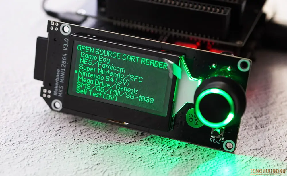 CartReader V5　画面