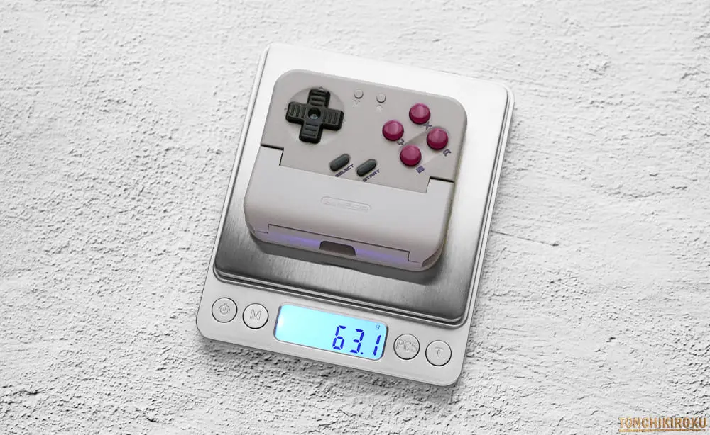 GameSir Pocket Taco　大きさ・重さ