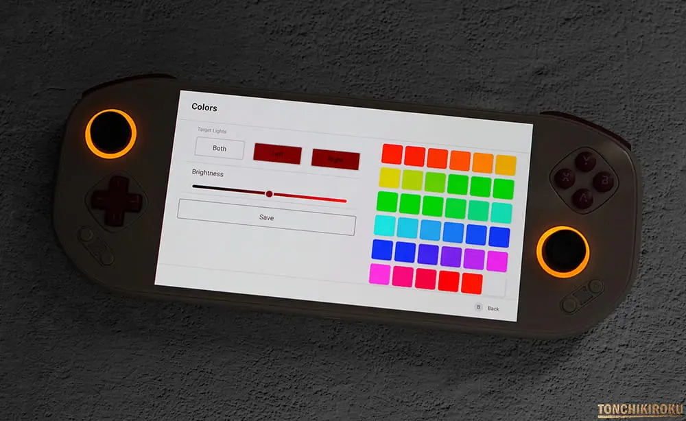 MANGMI Pocket Max　インターフェース