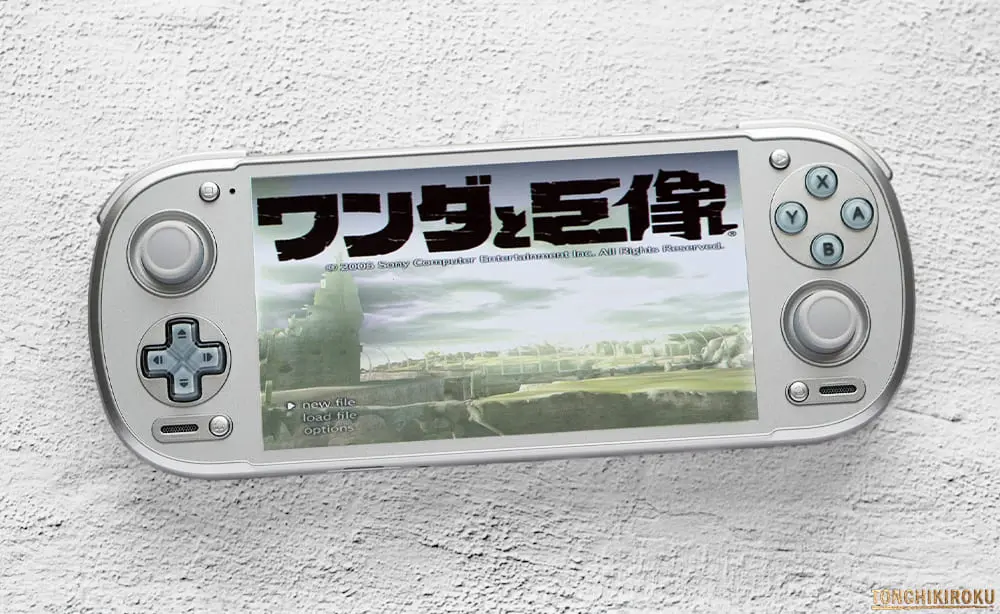 Retroid Pocket 6　ディスプレイ