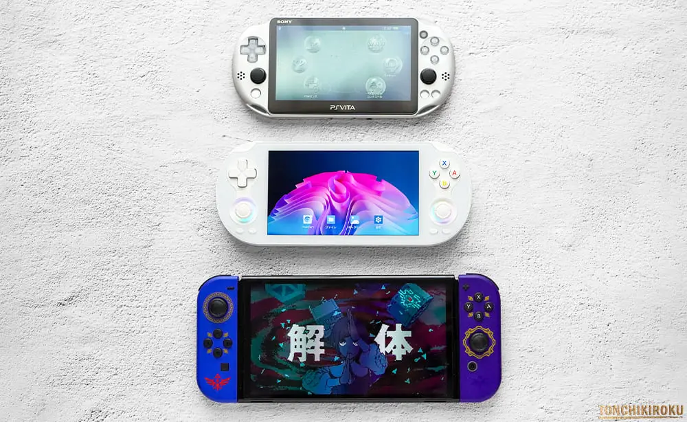 ANBERNIC RG VITA Pro　サイズ感