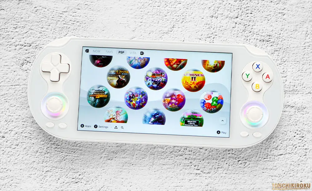 ANBERNIC RG VITA Pro　画面