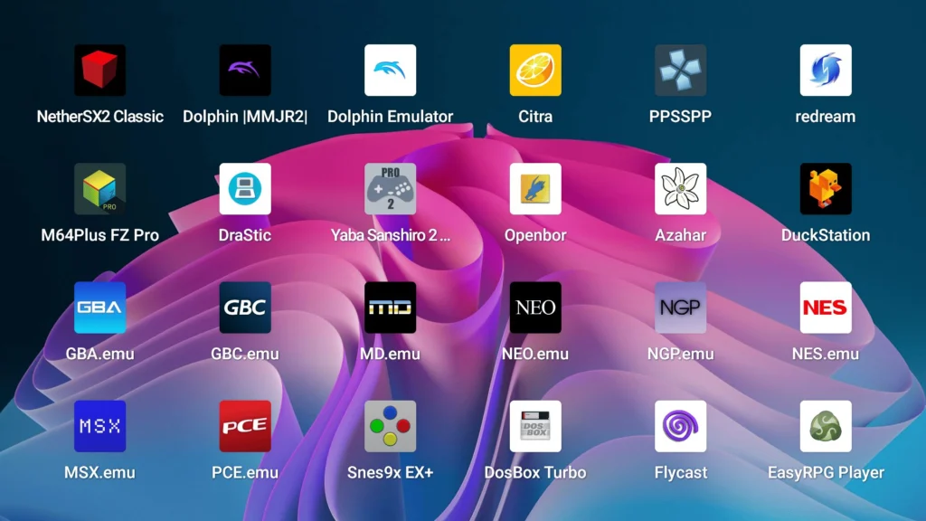 ANBERNIC RG VITA Pro　標準アプリ