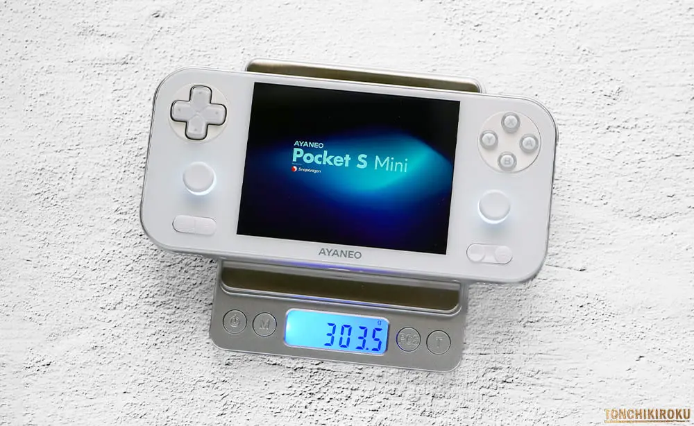 AYANEO Pocket S Mini　大きさ・重さ