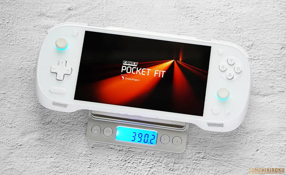 KONKR Pocket FIT　大きさ・重さ